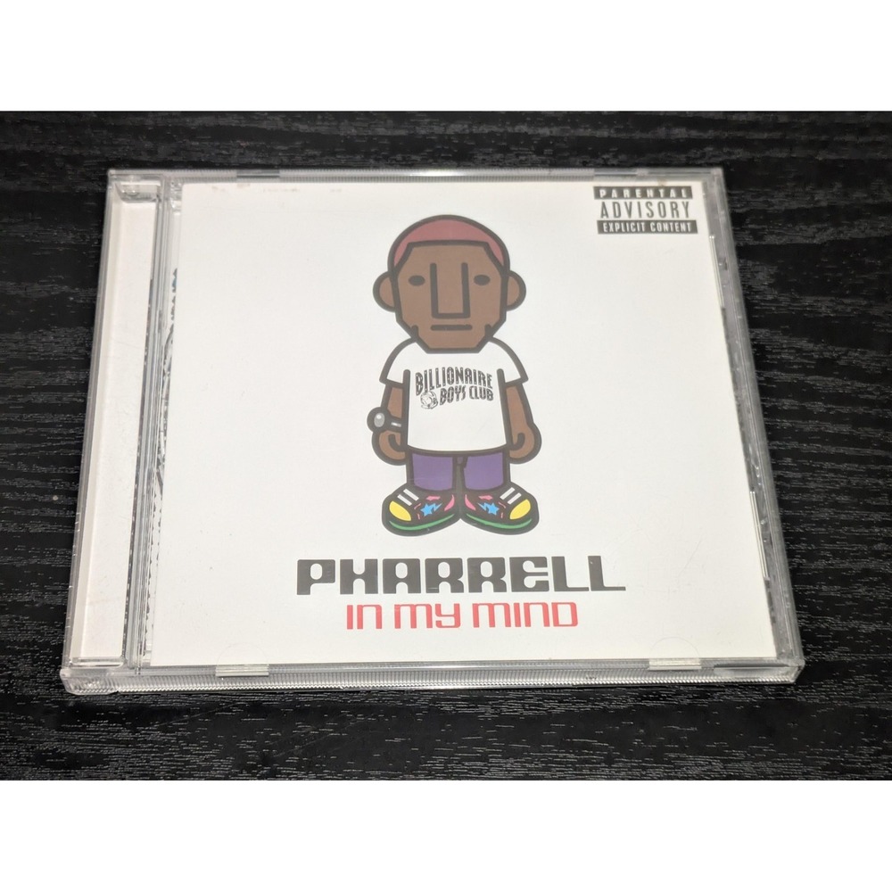 Pharrell CD In My Mind Album Star Trak Hip Hop R&B 2006 White Parental Advisory